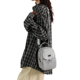 Small Crossbody Bag for Women – Mini Phone Purse with Shoulder Strap Gray
