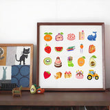 24 Sheets Stickers Cute Stickers Variety Pack for DIY School Supplies Luggage