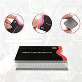 24 PCS Travel RFID Shield Sleeves Credit Card Guard Aluminum Foil Covers