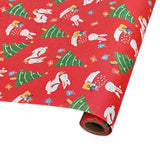 Christmas Craft Paper for Gift Wrapping Party Decor DIY Projects Red