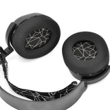 Replacement Cushion Ear Pads Compatible With Steel Series Arctis 1 3 5 7 9 Pro Gaming Headset White Grid Pattern