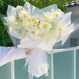 Waterproof Clear OPP Wrapping Paper Rolls for Flower Bouquets Style 1