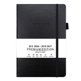 2026–2027 Monthly Planner Calendar Black