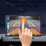 9 Inch CarPlay Screen with 4K Dashcam Front Rear Camera 64GB