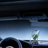 Wireless Car Charger Suction Phone Mount for Dashboard