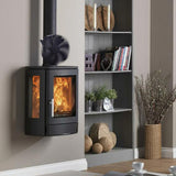 Heat Powered Fireplace Fan Stove Fan with Thermometer