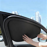 4Pcs Car UV Protection Covers Window Sun Shades Side and Rear