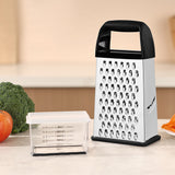 Cheese Grater With Container Box Grater Stainless Steel Graters for Kitchen