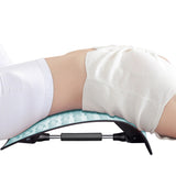 Back Stretcher Adjustable Back Neck Lumbar Support Board Blue