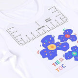 9Pcs Tshirt-Ruler Guide to Center Vinyl Transparent V-Neck Round Ruler for Heat Press Printing
