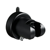 Adjustable Shower Head Holder Vacuum Suction No Drill Bracket Black