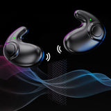 Side Sleeping Bluetooth Earbuds with ENC Mic for Running
