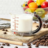 Adjustable 4-in-1 Measuring Cup with Scraper Base for Baking Cooking Use