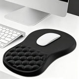 Ergonomic Mouse Pad with Wrist Rest Soft Mouse pad with Memory Foam and Non-Slip for Desk