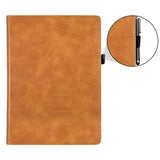 Auto Sleep Wake Protective Case with Stand for Kindle Paperwhite 12th Gen 2024 Released  PU Leather Cover Brown