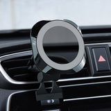 15W Snap-On Wireless Car Phone Charger Mount Compatible with iPhone 12/13 Series