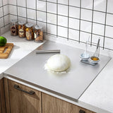 Cutting Board for Kitchen Food Grade Stainless Steel Cutting Board for Meat Fruits Vegetables