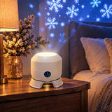 Rechargeable USB Rotating Christmas LED Projection Light Style 2