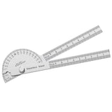 0-180 Degree Stainless Steel Protractor Angle Finder Arm Measuring Gauge Ruler Style 1