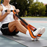 Pedal Resistance Band with Handles for Home Exercise and Fitness Training