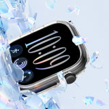 2 PCS Case and Screen Protector Set for Apple Watch Series 12 Clear