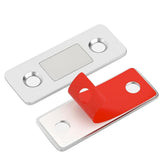 4 Pack Magnetized Cabinet Catch Thin Door Latch Hardware for Closet Kitchen