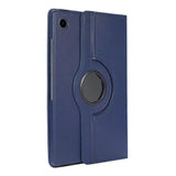 360 Rotating Case for Samsung Tab A9 Plus 11 Inch Tablet Leather Stand Case Cover Dark Blue