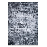 Runner Rug Washable Rug Modern for Bedroom Living Room Bedside Floor Black