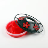 Stained Glass Hummingbird Feeder for Outdoors Hangingfor Outside Red