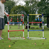 Ladder Toss Game Set with 6 Balls Ladder Ball Toss Toys for Indoor Outdoor