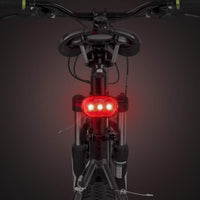 2 Pack Front Rear Bike Light LED Bicycle Tail Lights Water Resistant Flashlight Headlight for Night Riding
