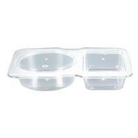 40Pcs Set Reusable Snack Containers with Lids Stackable Double Compartment Snack Box for On-the-Go Meals and Camping