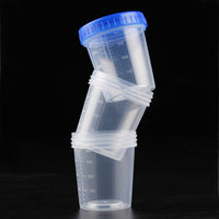 Set of 10Pcs Measuring Cup 120ML Leakproof to Go Small Condiment Containers Dip Sauce Containers