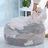 3Pcs Extra Large Mesh Laundry Bags Wash Bags with Drawstring for Bed Linen Coats Jackets