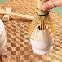Matcha Whisk Set – Starter Kit with Sifter Bamboo Scoop & Whisk