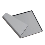 Under Sink Silicone Mat Raised Edge for Cabinet Floor Protection Gray