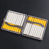 2PCS Cigarette Case Tobacco Pocket Pouch Holder Box Cigar Holds 20 Cigarettes