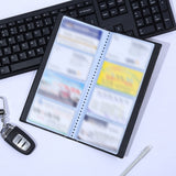 400 Card Business Name ID Holder Credit Card Wallet Book Folder Organiser Travel