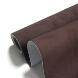 Self-Adhesive Faux Suede Repair Patch for Car Interior Door Panels Brown