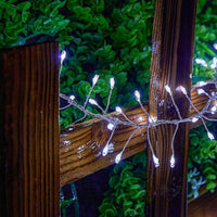 Solar String Lights – Outdoor Waterproof Fairy Lights for Patio and Balcony White