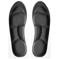 2 Pairs of Unisex 5D Memory Foam Insoles Air Cushion Heel Foot Shoe Pads