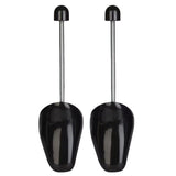 5 Pairs Adjustable Plastic Shoe Trees for Men Women Black