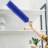 5 PCS Fan Cleaning Brush Bendable Cobweb Duster for Ceiling Fan Blades Air Vents Blue
