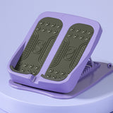 Adjustable Slant Board Calf Stretcher for Home Stretching Exercise Purple