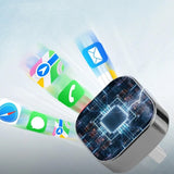2-in-1 Wireless CarPlay Dongle Plug-and-Play Adapter