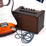 3M Electric Guitar Lead Cord Cable 6.35mm Jacks For Amp Pedals Instrument