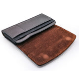 PU Leather Phone Holster Wallet Case with Strap for iPhone 15 & Samsung Galaxy S23