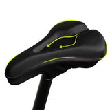 Triangle Groove Bike Seat Cushion Cover for Indoor & Outdoor Cycling