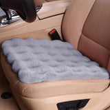 3Pcs Faux Sheepskin Auto Seat Home Cushion Fur Pad Cover Warm Mat Grey