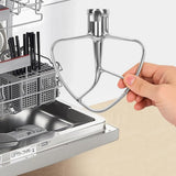Stainless Steel Flat Beater for KitchenAid 4.5–5 Quart Tilt-Head Stand Mixer